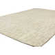 Arcuri Floral Handmade Tufted Wool Beige Area Rug