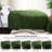 Boho Knit Jacquard Fleece Plush Blanket Medium Weight Fluffy Bedding-1771469528-1771469533