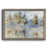 Toile avec cadre gris