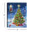 Festive Evening 8x6 Lighted Tabletop Canvas