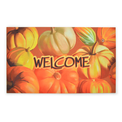 Miettes de bountiful récolte 30 po x 18 po tapis de porte extérieur antidérapant