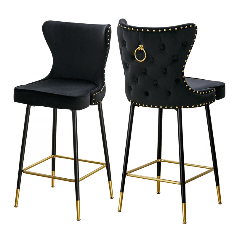 Tabouret 27,95 po Bystrc, Noir