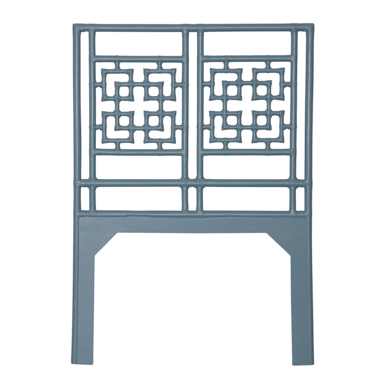Palm Springs Open-Frame Headboard, Twin, Regatta Blue