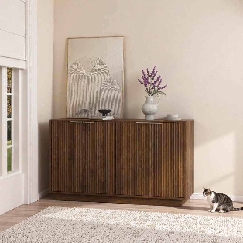 Buffet Modern, Brun