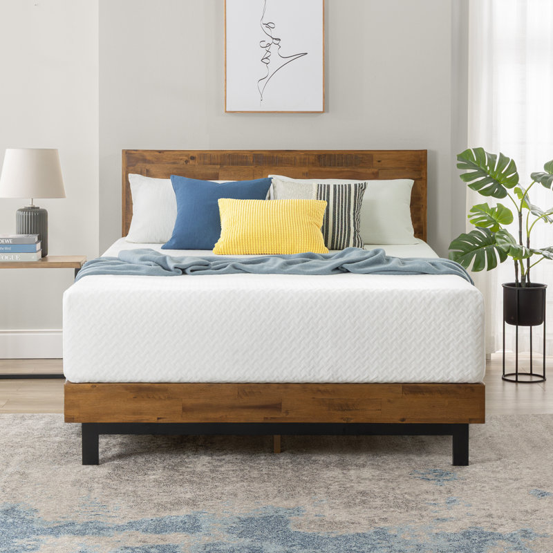 Matelas en mousse viscoélastique gélifiée Sleep by Wayfair ™, Très grand, 14"
