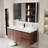 Chinese style simple bathroom cabinet