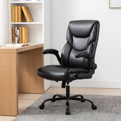 Ergonomic High Back Faux Leather Executive Office Chair