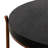 Metal Round Coffee Table with Cross Legs