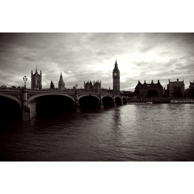 London Big Ben - Wrapped Canvas Print