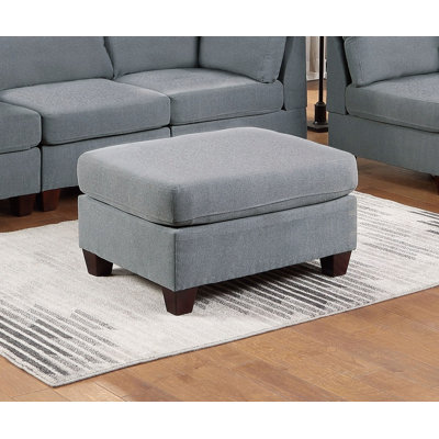 Repose-pieds de salon en tissu 1pc