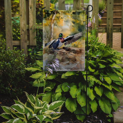 Drapeau de jardin Wood Duck_DAC3283