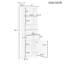 Armoire de salle de bain autoportante Anegada, armoire de rangement haute avec 3 tiroirs et tablettes réglables-1525231285-1537261910