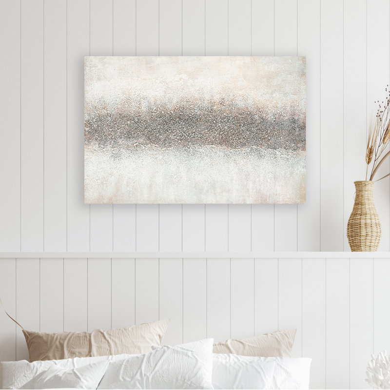 Peinture sur toile tendue, H 24 po x l 36 po x P 1,5 po