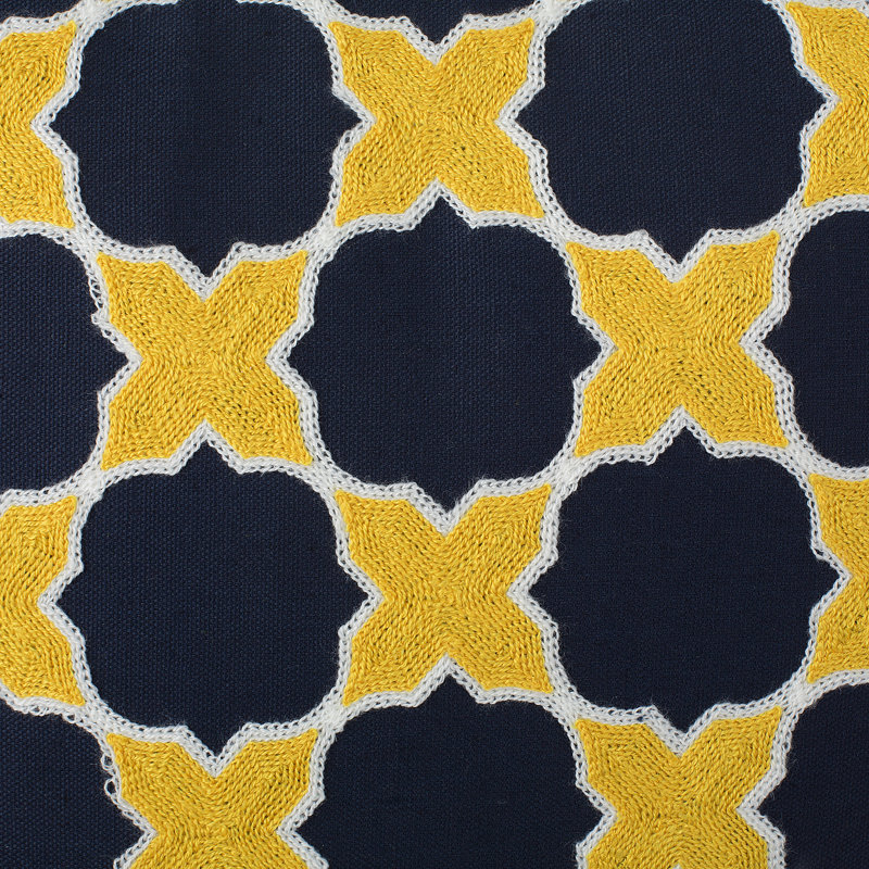 Bueno Geometric Square Cushion