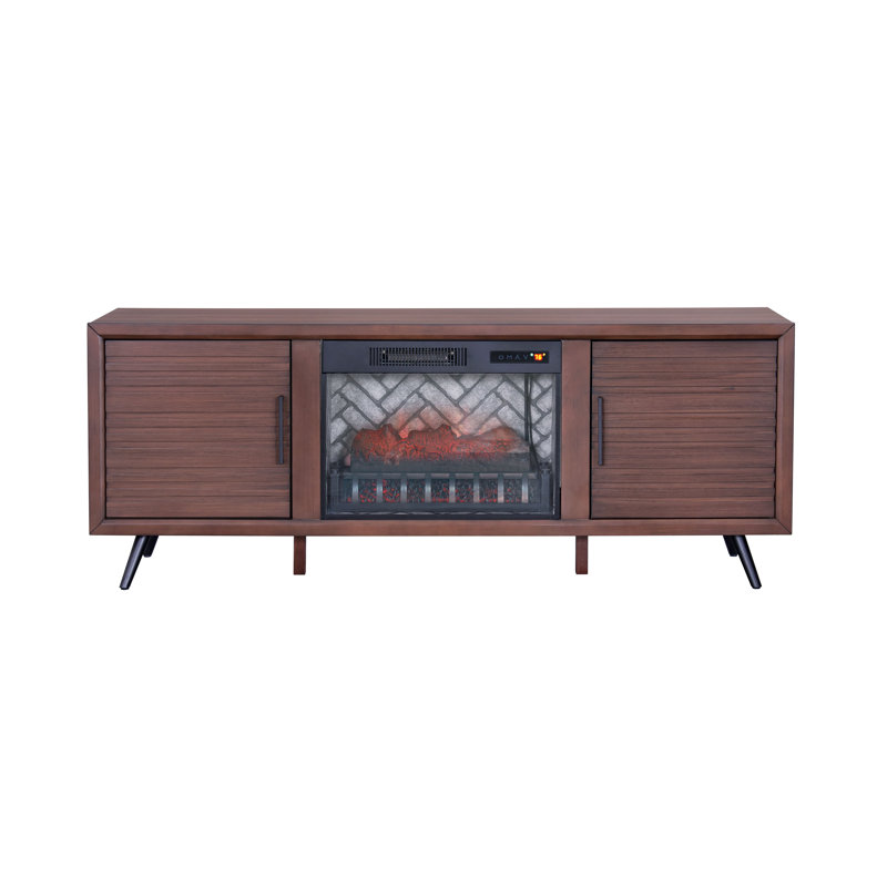 Meuble audio-vidéo encastré 1Pc, 26.5" H x 68" W x 17.25" D