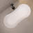 67" Freestanding Soaking Solid Surface Bathtub