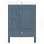 Meuble-lavabo moderne 24 po avec lavabo en céramique-26255505