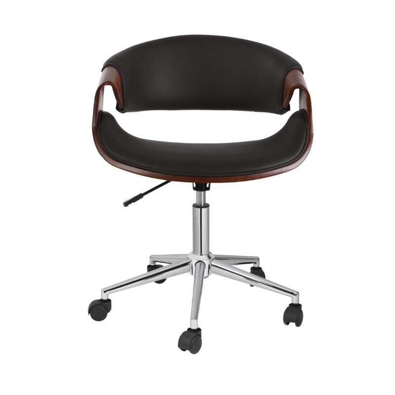 Chaise de travail Bartinus, Noir