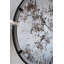 Miroir de conception industrielle, miroir rond avec cadre en métal