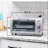 BLACK+DECKER 4-Slice Crisp N Bake Air Fry Toaster Oven, TO1787SS, 5 Cooking Functions, 30 Minute Timer, Stainless Steel