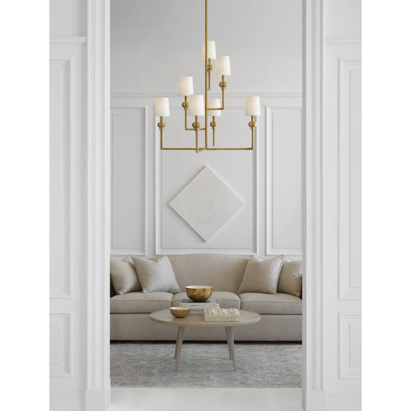 Comtesse 7 - Light Chandelier, Polished Nickel