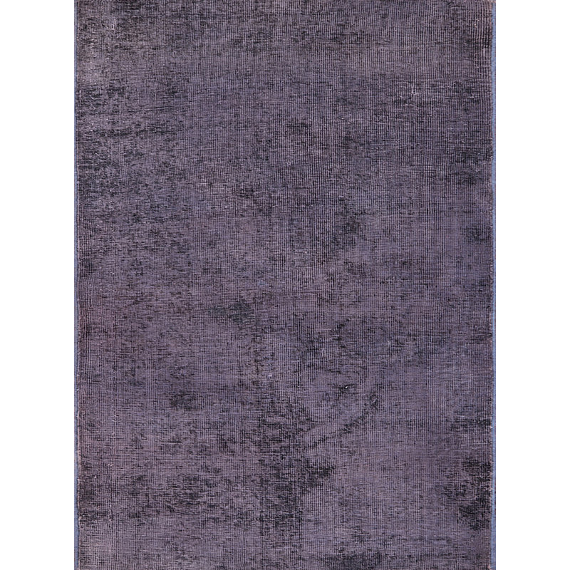 Tapis gris foncé Revamp, Rond 4 pi