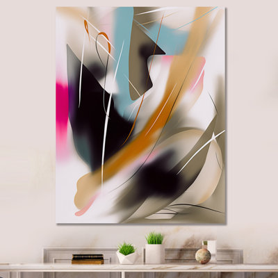 Art abstrait III, reproduction sur toile