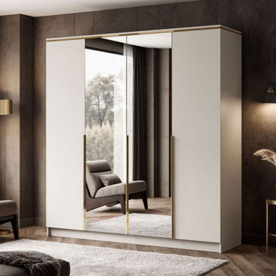 Manufactured Wood Wardrobe