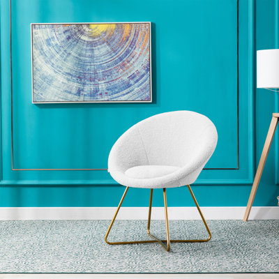 Fauteuil d'appoint de style contemporain Mid-Century