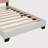 Upholstered Princess Bed With Crown Headboard, Platform Bed With Headboard And Footboard-166220887-166220873