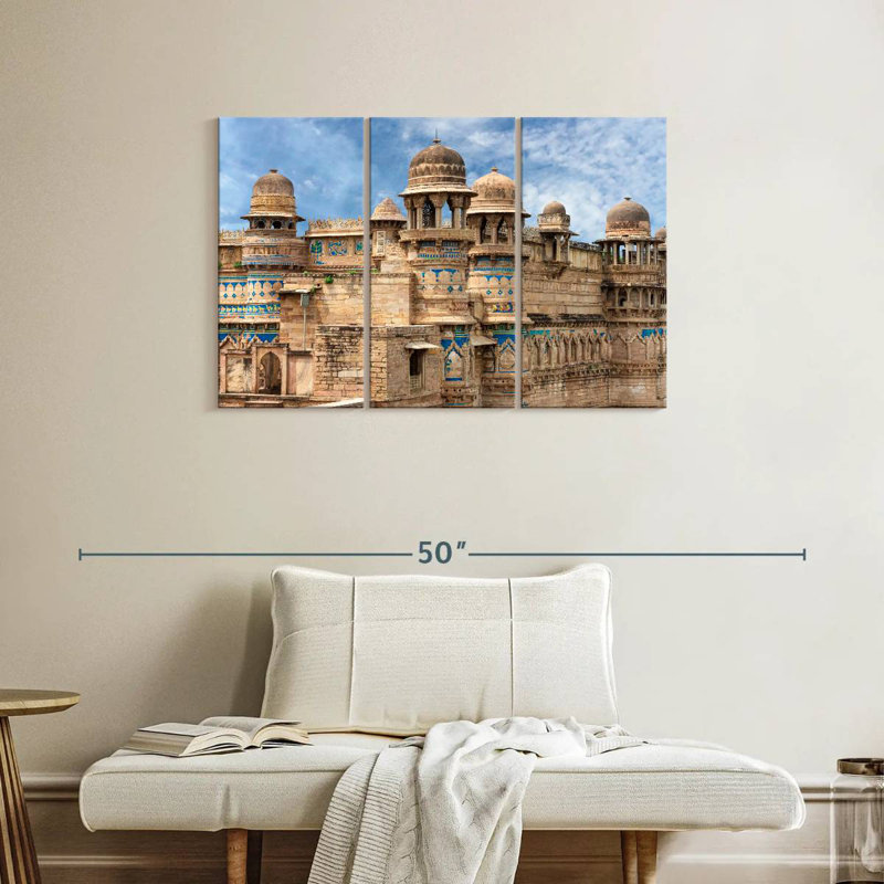 Lilie Gwalior Fort, 24" H x 38" W