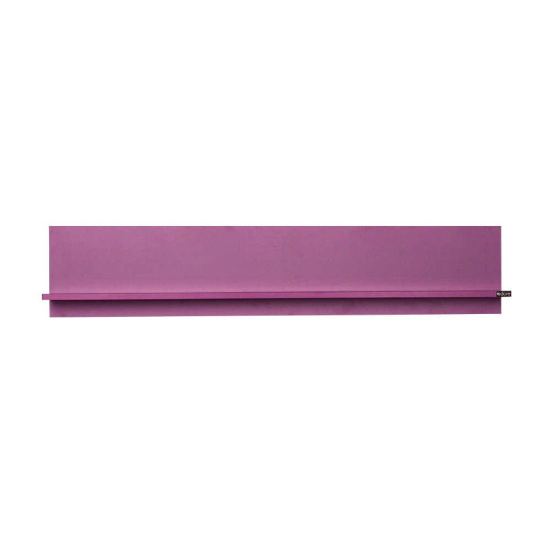 Tablette murale moderne mauve 47,2 po x 9,8 po x 7,9 po | 100% panneau de particules enduit de mélamine, épaisseur: 0,6 pouce | Conception élégante de couleur unie, parfaite pour la maison, le bureau ou les espaces créatifs, durable et accrocheuse