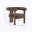 Chaise d'appoint moderne rembourrée avec accoudoirs ronds-129859776-129859778