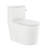 Liberte One-Piece 12" Rough-In 1.28 GPF Right-Hand Flush Elongated ADA Toilet In Glossy White