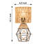 Ensemble de 2 lampes de table Boho avec interrupteur marche / arrêt