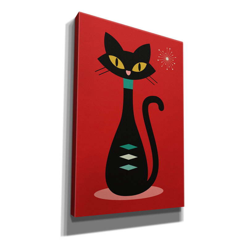 «Ermilo Mid Century Modern 7 on Canvas» par Gary Williams, reproduction, H 18 po x l 12 po x P 0,75 po