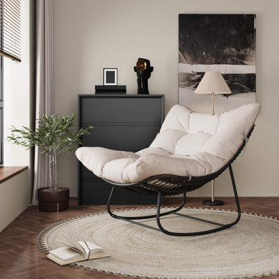 Henadz Rocking Chair by Wrought Studio
