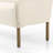 Addington 100% Flax/Linen Upholstered Bench