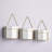 Myla 3-Piece Metal Wall Planter Set-951228292