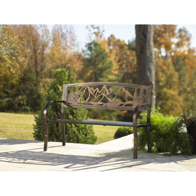 Banc de jardin en métal Arlon
