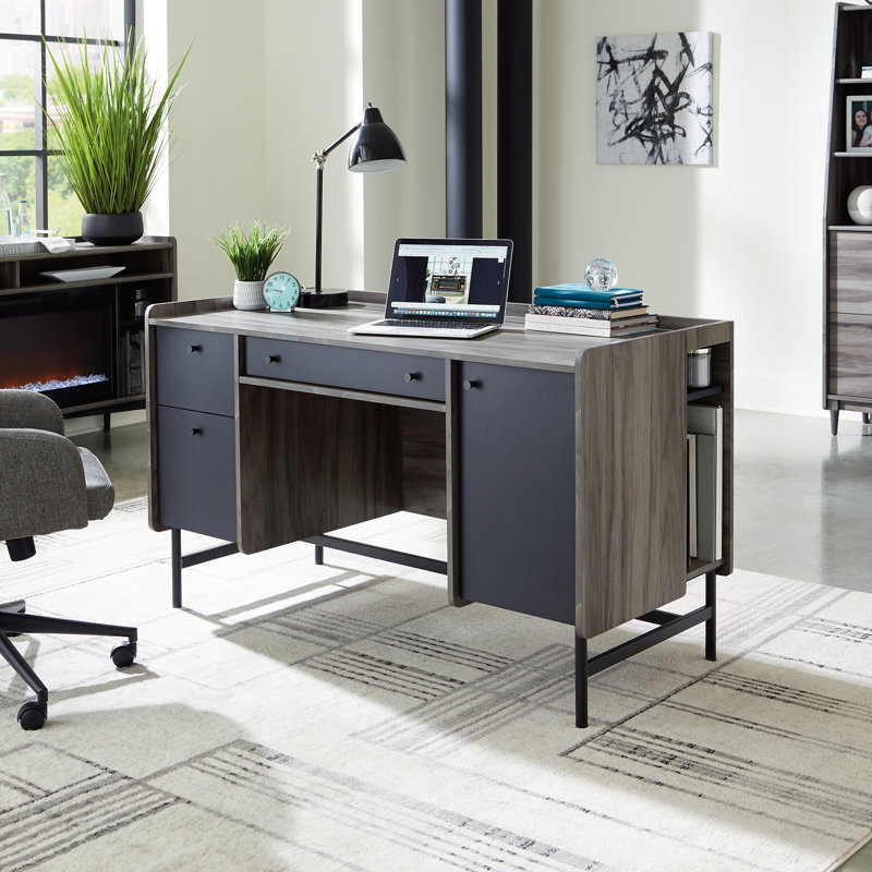 Bureau Posner, Jet, acacia