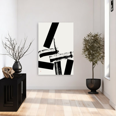 Dynamic Ink Abstract Abstract Contemporary Peaceful Wall Art