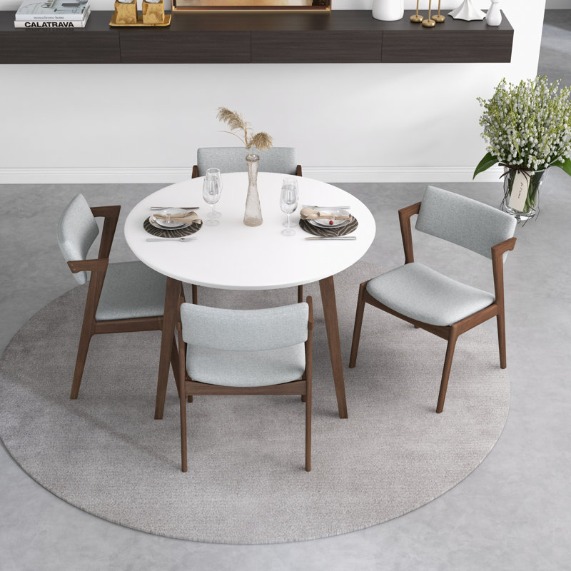 Ensemble repas pour 4 personnes Tipler, Blanc