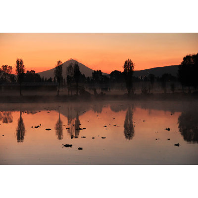 Sunrise In Xochimilco by Acmewoman - Wrapped Canvas Print