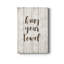 «Hang Your Towel», art textuel sur toile tendue-633745352