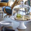 Pearl Handmade Stoneware Cake Stand