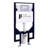 StormOn Dual-Flush Round Wall-Mount Toilet (Seat Included)-50118447-50118449