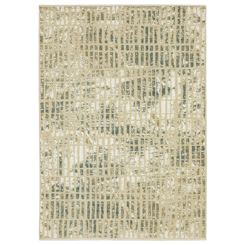 Braeunig Geometric Indoor Rug, Rectangle 9'10" x 12'10"
