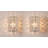 Eidson Steel Flush Mounted Sconce-129742130
