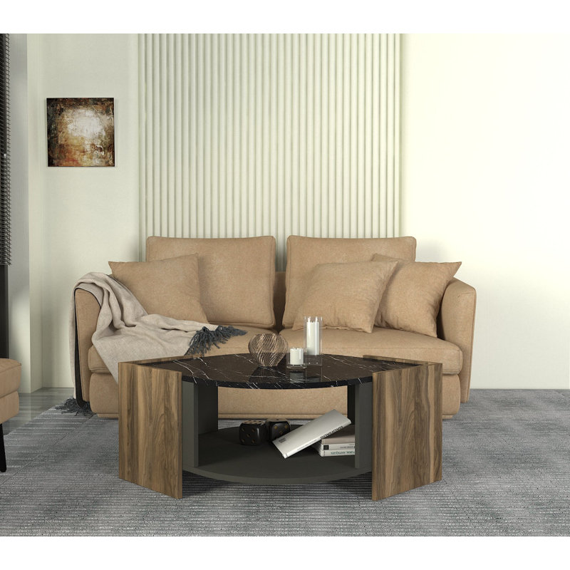 Calogera Sled Coffee Table with Storage